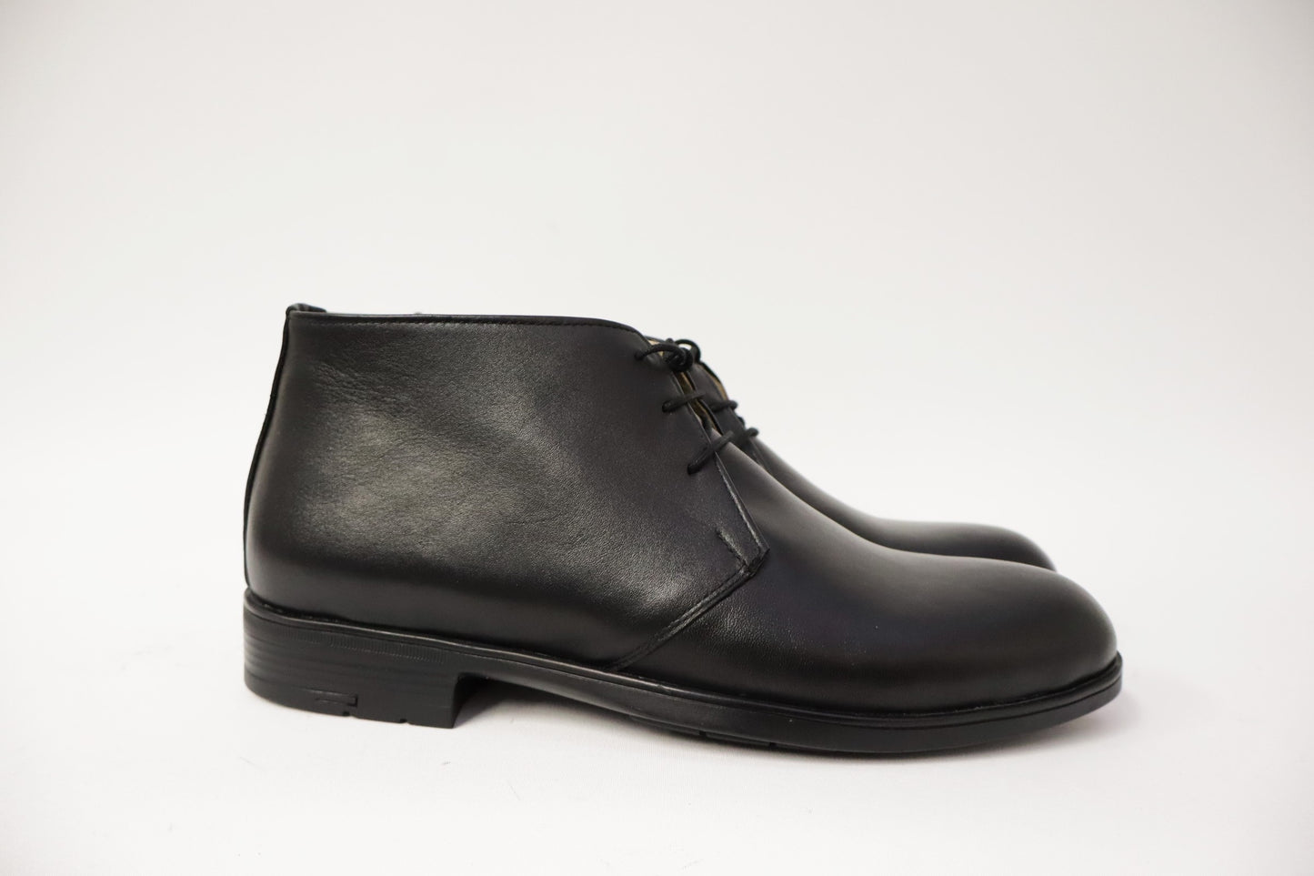 Eduardo Boot-Ankle boots men's leather black smooth Groningen