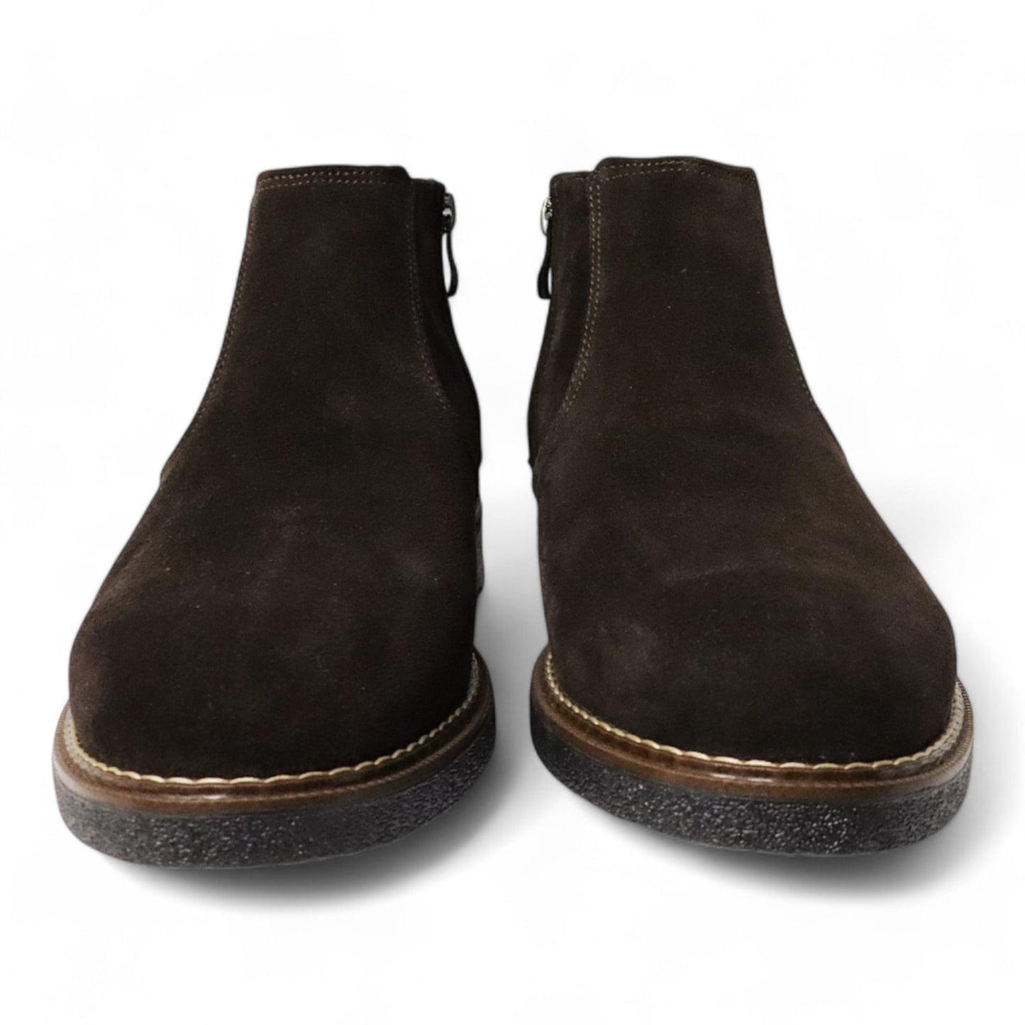 Laars Gevoerd Suede Zwart