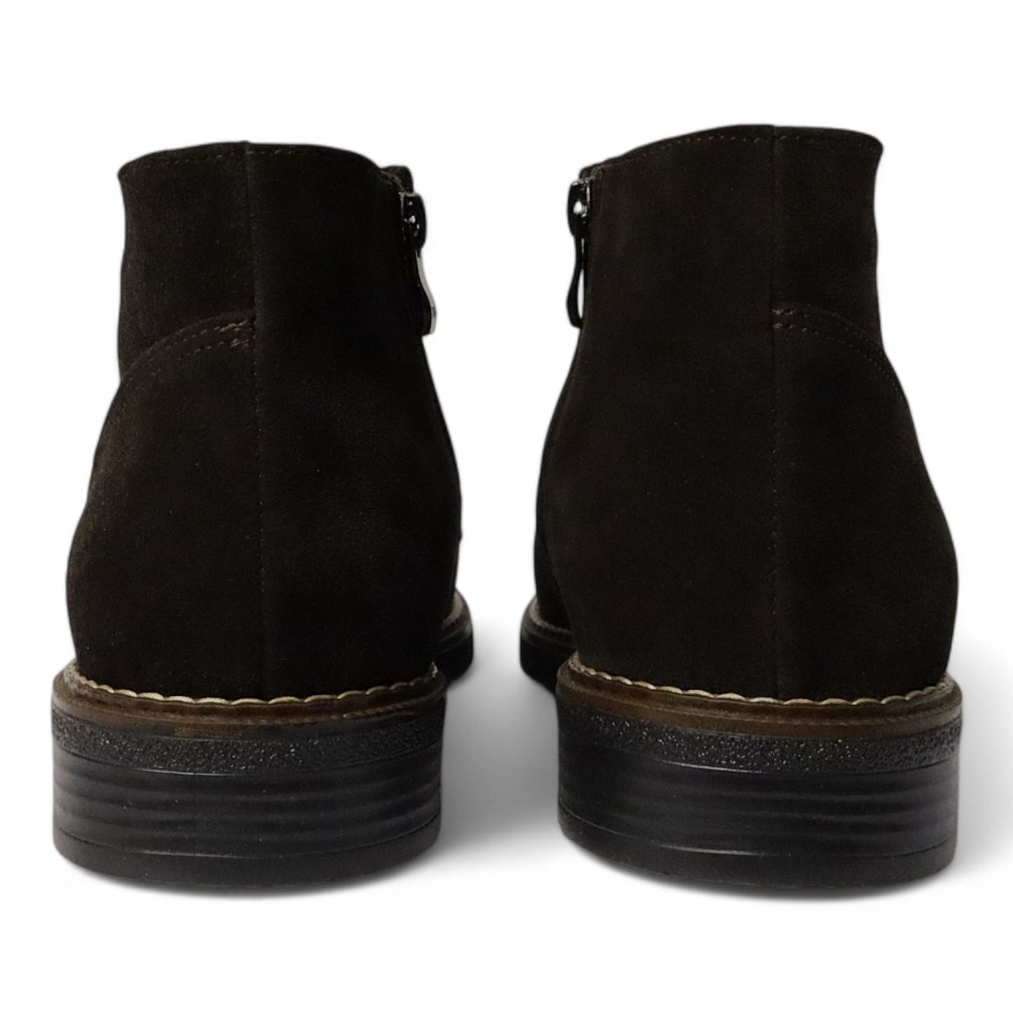 Laars Gevoerd Suede Zwart