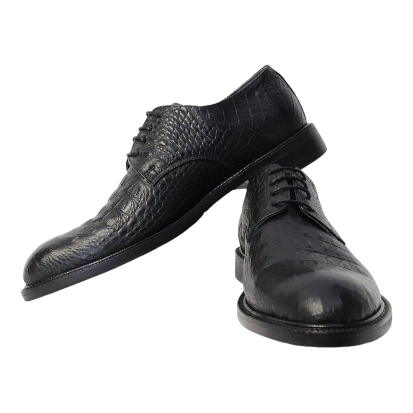 Veterschoen Heren Croco blauw