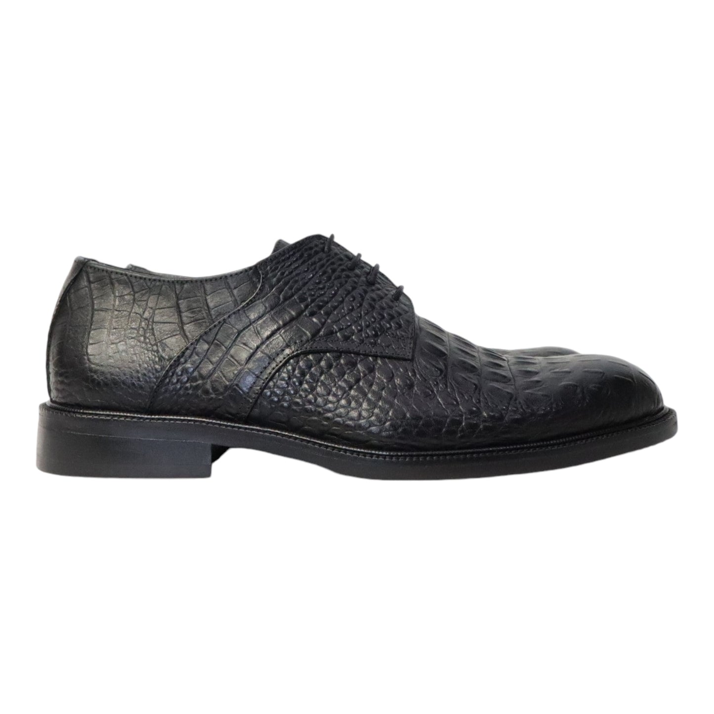 Veterschoen Heren Croco blauw