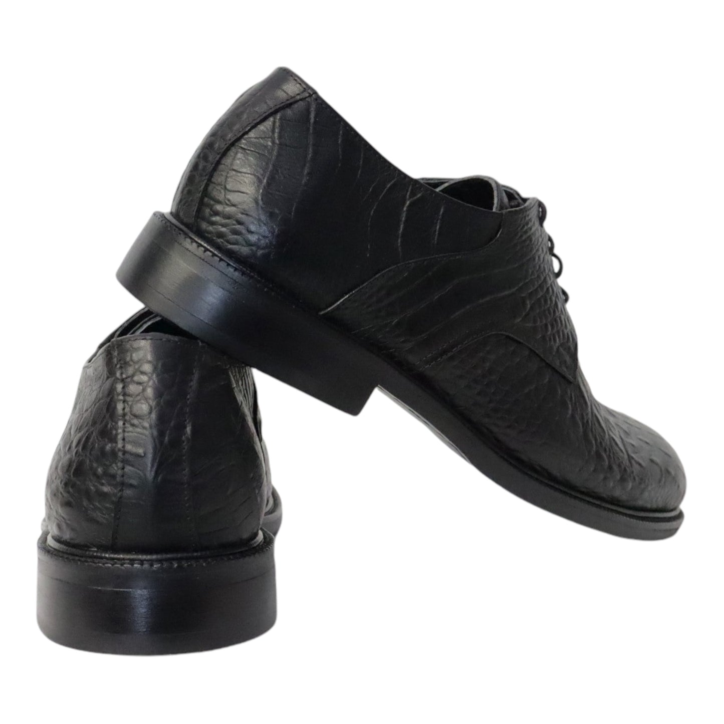Veterschoen Heren Croco blauw