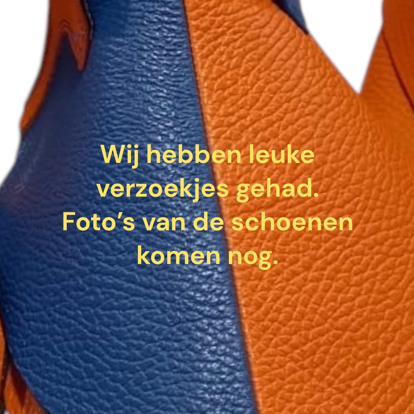 Oranje Blauw Dames Sneaker PRE ORDER