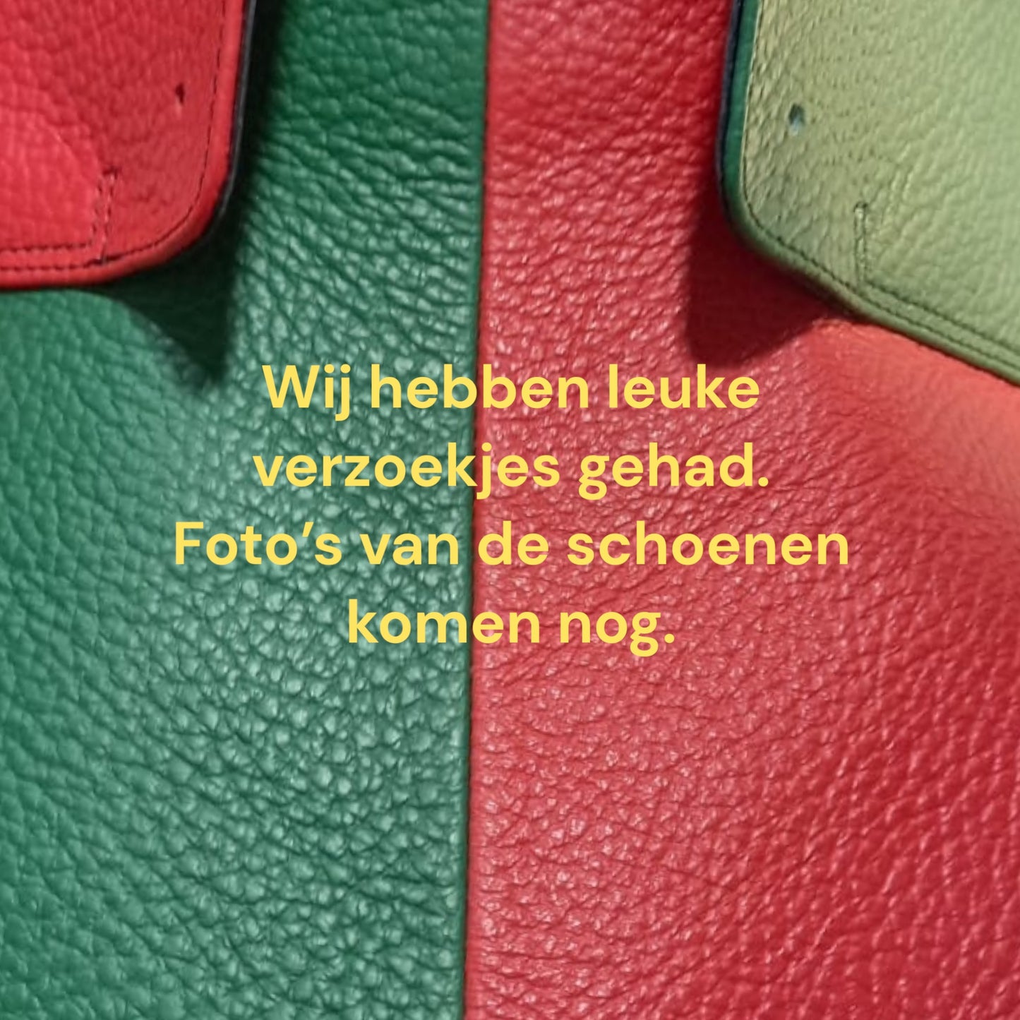 Rood Groen Dames Laars Pre Order