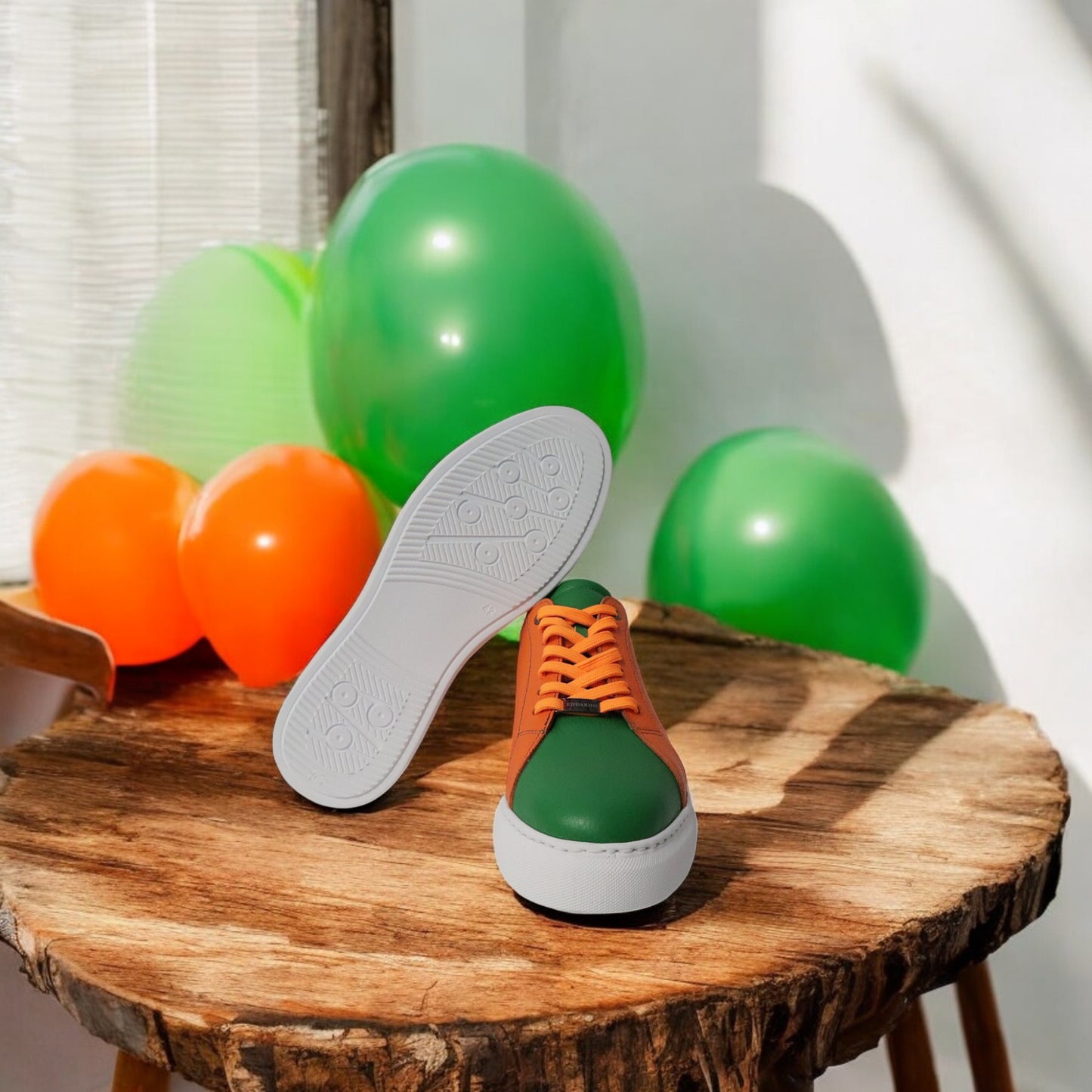 Groen Oranje Dames Sneaker PRE ORDER