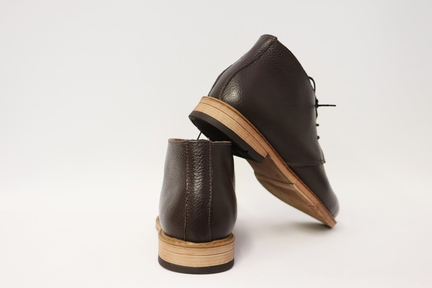 Eduardo Boot-Ankle boots men's leather Dark brown Groningen