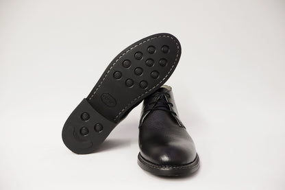 Eduardo Boot-Ankle boots men's leather Black Groningen Vibram 2055