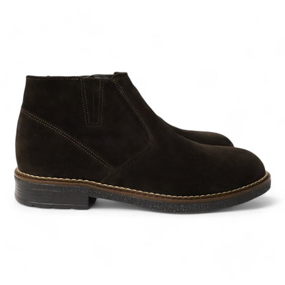 Laars Gevoerd Suede Zwart