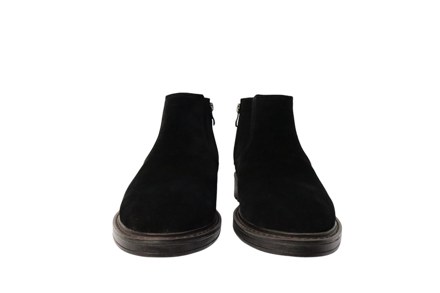 Laars Gevoerd Suede Zwart