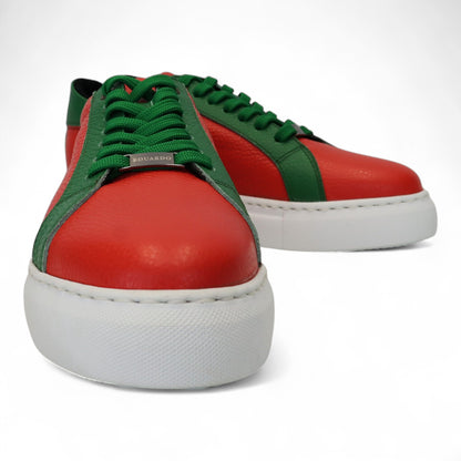 Rood-Groen Sneaker Dames