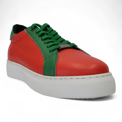 Rood-Groen Sneaker Dames