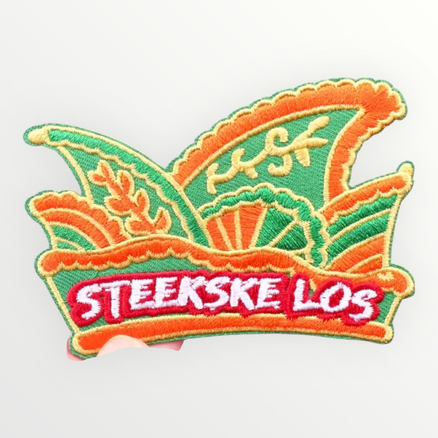 Carnaval embleem Steekske Los