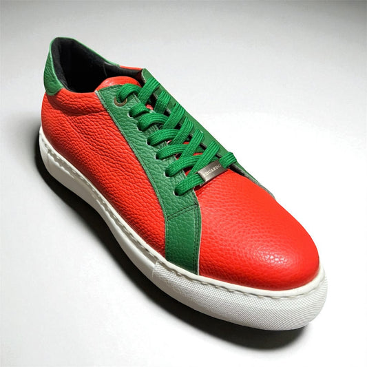 Rood-Groen Sneaker Heren