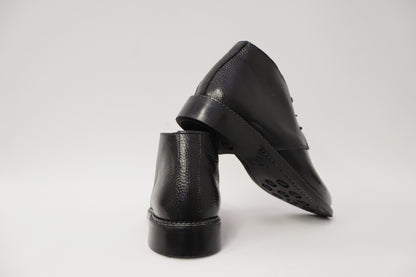 Eduardo Boot-Ankle boots men's leather Black Groningen Vibram 2055